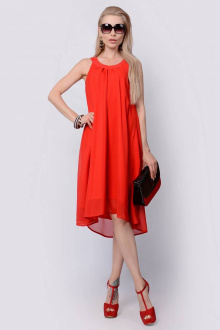 Платье PATRICIA by La Cafe C14237 красный