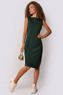 Платье PATRICIA by La Cafe F15103 зеленый