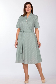 Платье Lady Style Classic 1533 зеленые_тона