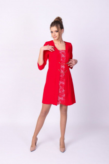 Платье Содари 381 красный