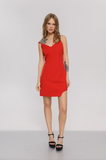 Платье PiRS 4056 красный