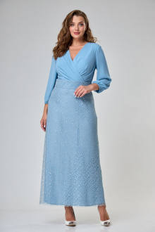 Платье ANASTASIA MAK 740 голубой