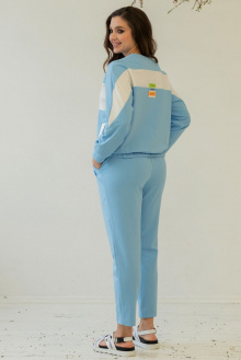 Спортивный костюм Mislana 803 голубой