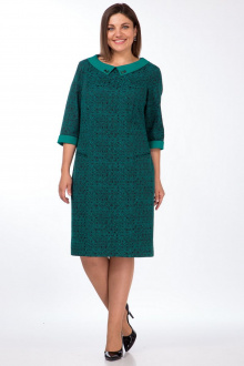 Платье Lady Style Classic 669 зеленый