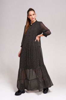 Платье KaVaRi 1001.1 темно-коричневый
