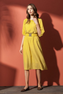 Платье Nova Line 5834 жёлтый