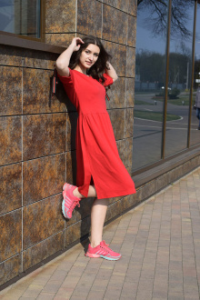 Платье AMORI 9397 красный