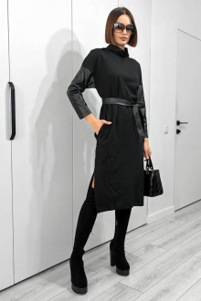 Платье PATRICIA by La Cafe F15340 черный