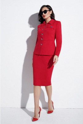 Женский костюм Lissana 4320 красный