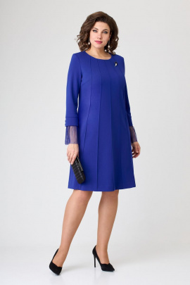 Платье Galean Style 671 синий
