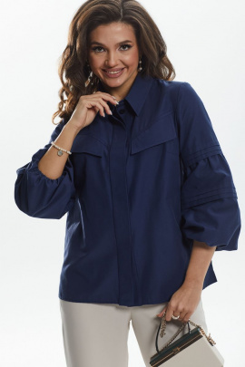 Блуза MALI 624 синий