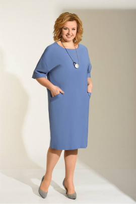 Платье Sharm-Art 1048 /1 голубой