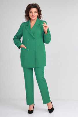 Женский костюм Viola Style 20631 зеленый