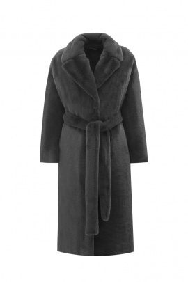 Пальто Elema 1-13055-1-164 тёмно-серый