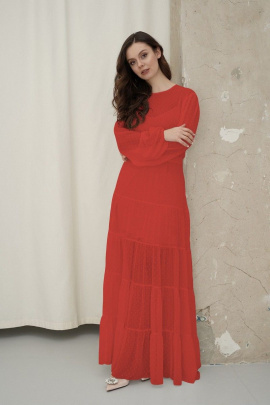 Платье BARBARA В153 красный