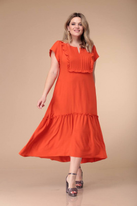 Платье Verita 1188 оранжевый