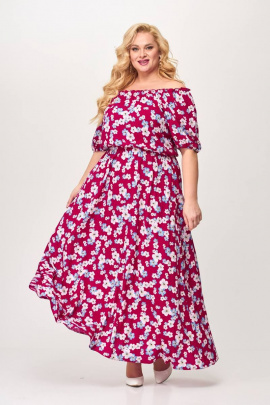 Платье TrikoTex Stil М12-19 красный