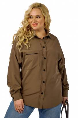 Блуза Michel chic 769 коричневый