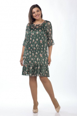 Комплект Lady Style Classic 1566/20 зеленый_с_бежевым