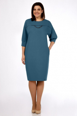 Платье Милора-стиль 1088 синий
