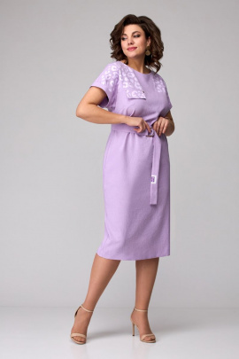 Платье Мишель стиль 1110 светло-лиловый