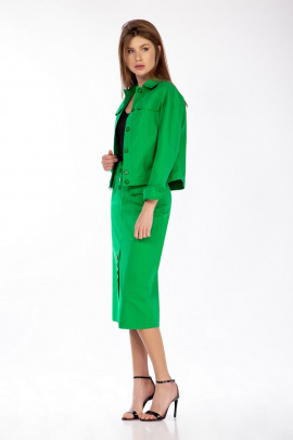Женский костюм DAVA 163 зеленый