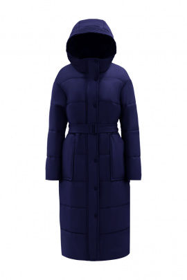 Пальто Elema 5-12173-1-170 сине-фиолетовый