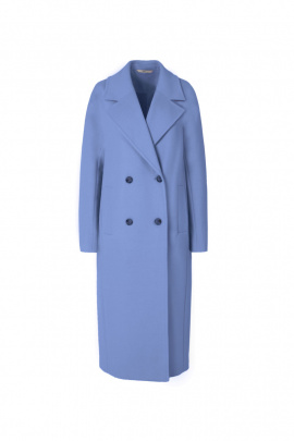 Пальто Elema 1-12371-1-170 серо-голубой