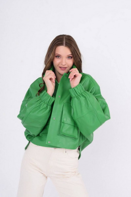Куртка InterFino 105-2022 зеленый