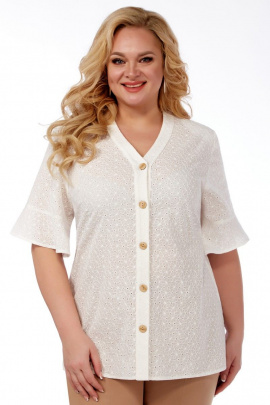 Блуза Элль-стиль 2204а молочный