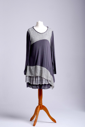 Блуза Yuvita 1796-1 серый