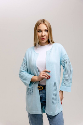 Кардиган Romgil 860ХАТЗ бледно-голубой