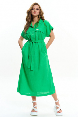 Платье AVE RARA 5030 малахитовый зеленый