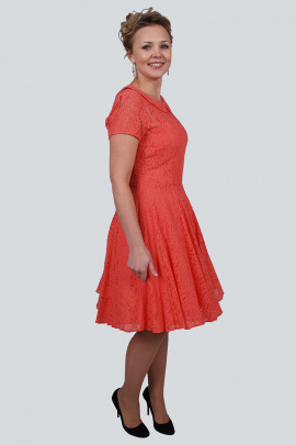 Платье Zlata 1638A коралл