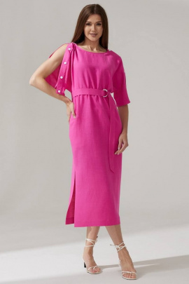 Платье Faufilure С1467 розовый