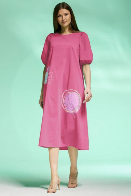 Платье Faufilure С1432 розовый