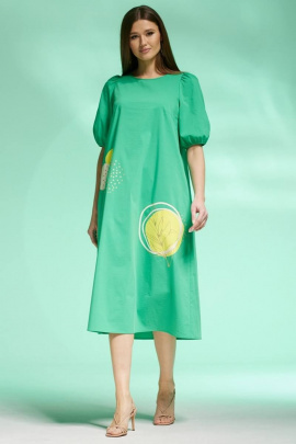Платье Faufilure С1432 зеленый