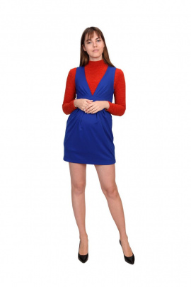Платье BELAN textile 4602 синий