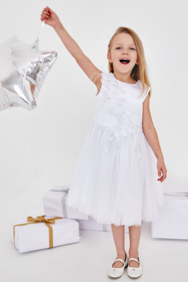 Платье Panda Kids 260880-110 Белый