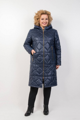 Пальто TrikoTex Stil М28-19 синий