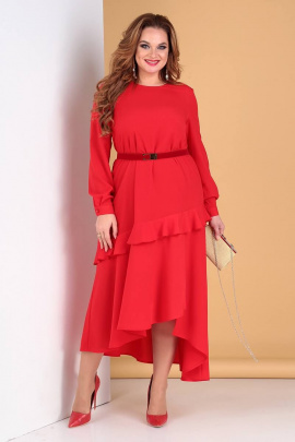Платье Liona Style 722 красный