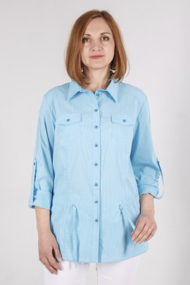 Блуза Vita Comfort 1-131 голубой