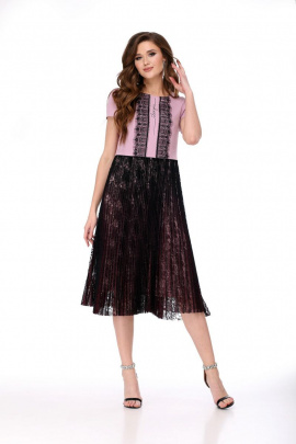 Платье Мишель стиль 843 розовый