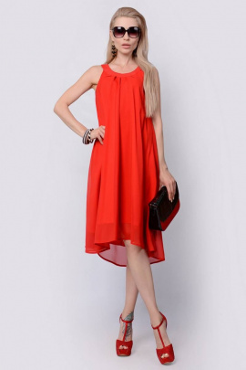 Платье Patriciа C14237 красный