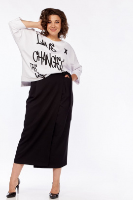 Комплект Michel chic 1348 белый,черный