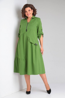 Платье Rishelie 903 зеленый
