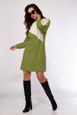 Платье Karina deLux M-1161 зеленый
