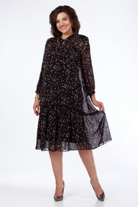 Платье Милора-стиль 1124 штрихи