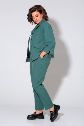 Женский костюм Liona Style 881 изумруд