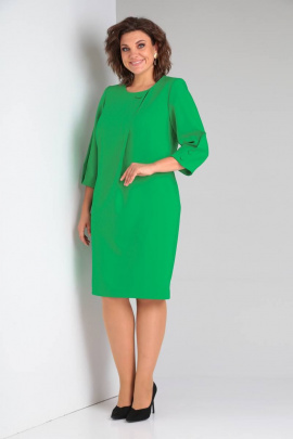 Платье SVT-fashion 586 зеленое_яблоко